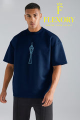 Chase printed dropshoulder