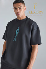 Chase printed dropshoulder