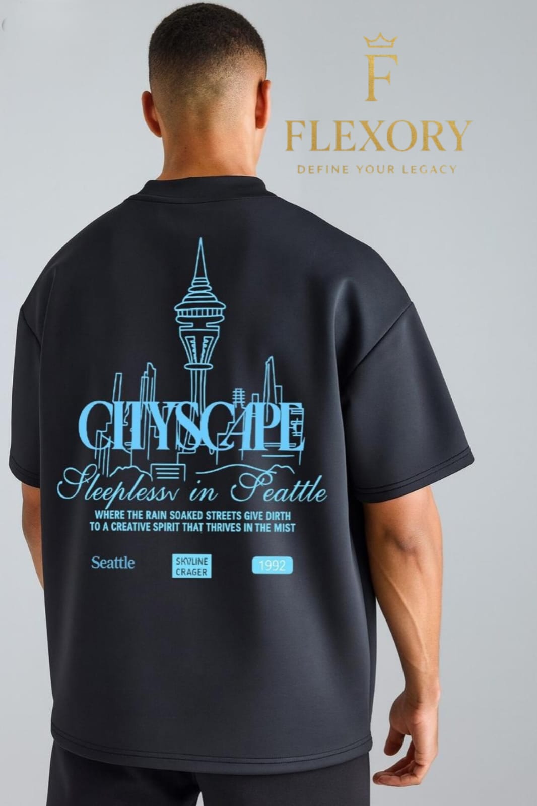 Chase printed dropshoulder